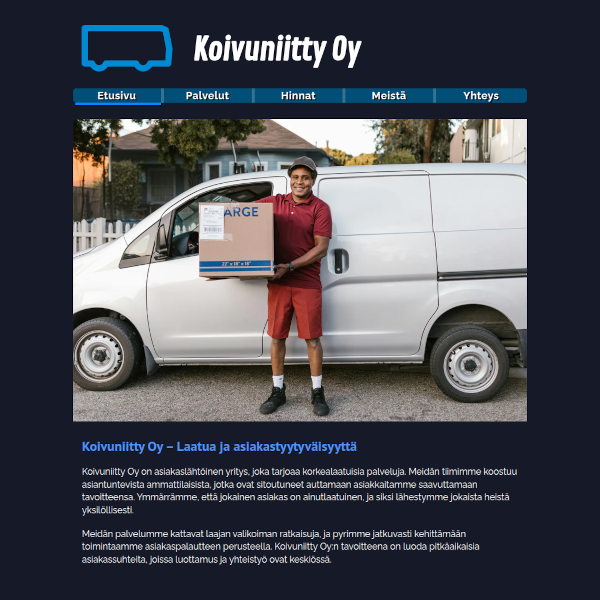 Ulkoasupohja Kuljetus